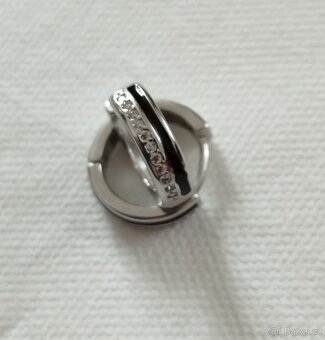 Náušnice stříbrné - 4