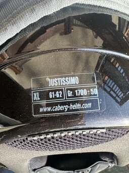 Moto helma CABERG Justissimo, velikost XL - 4