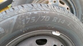 Prodám kola 175/70/r14 - 4