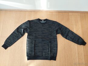 3x pánské dlouhé triko (mikina), M, polyester/bavlna - 4