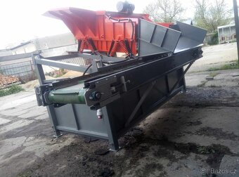 Mobilní třídička,třídička zemin dopravnikem - 4