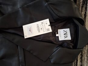 Koženkový blejzr značky ZARA - 4