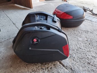 Kufry na motorku z Yamaha TDM - 4