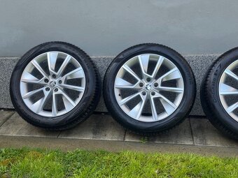 ALU disky + letní gumy PIRELLI / Karoq 225/50 R18 95W - 4