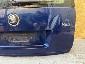 Zadni pate dvere kufr Skoda Yeti 2011 - 4