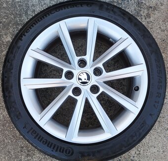 Originál sada disků Škoda Octavia III 5x112 R17 Teron - 4