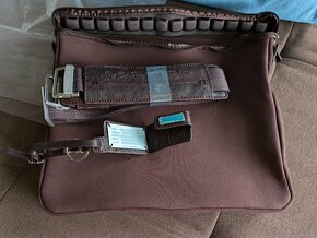 Hnědá kožená aktovka Piquardo - 4