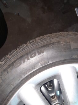 Alu  kola sharan + zánovní zimní pneumatiky - 4