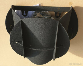 Černé kovové nástěnné světlo DUTCHBONE Corridor - 4