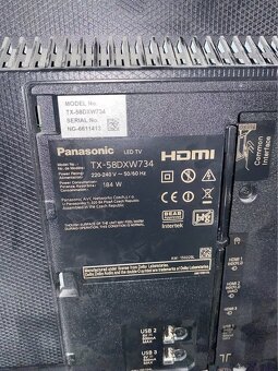 Panasonic 4K, DVB-T2, Smart TV 146CM - 4