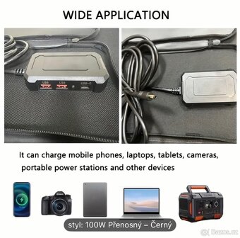 Skládací solární panel 100W - 4