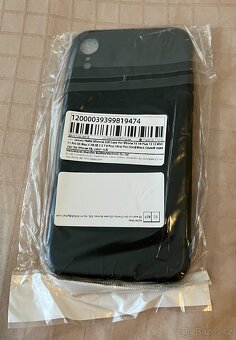 Černý plastový obal na iphone XR - 4