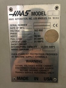 Obráběcí centrum CNC HAAS VF 2 - MICRON - 4