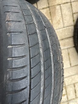 4x plechový disky 5x112 R16, letní pneu 50% - 4