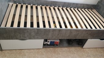 Postel 90x200 s roštem - 4