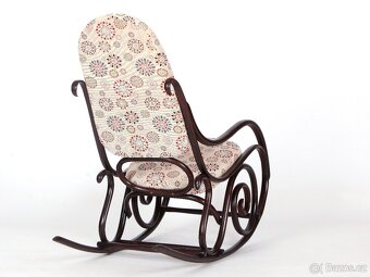 Straožitné houpací křeslo THONET, 1930 - 4