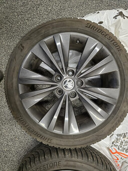 Alu kola Twister, Škoda, 5x112 r17 - Zimní - 4