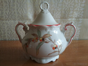 porcelán - konvička, cukřenka, mléčenka - zn. Victoria - 4