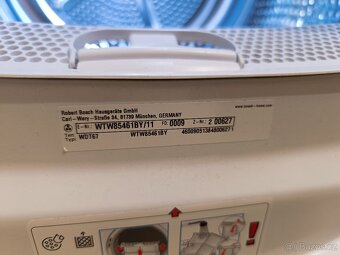 Sušička Bosch 6 na 9 kg prádla - 4