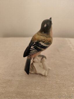 Ens Volkstedt vtáčik porcelánová soška - 4