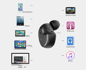 Handsfree Avantree Bluetooth headset mini Apico nepoužité - 4