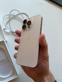 iPhone 16 Pro 128 GB– Desert Titanium, v záruce,100% baterie - 4