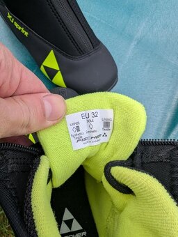 Boty na běžky Fischer, velikost 32 - 4