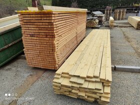 Stavební řezivo, trámy, desky, hranoly, střešní latě - 4
