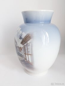 Starožitná váza Kodaň - ROYAL COPENHAGEN - 4