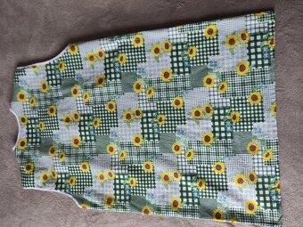 Retro šatová zástěra vel.46 - 4