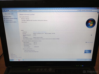 notebook Dell Latitude D630 + nový zdroj, baterie 3hod - 4
