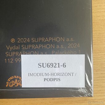 Imodium Horizont vinyl limit 035/100 podpisy - 4
