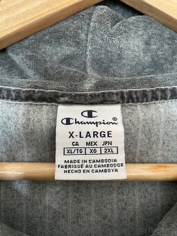 Dámská Oversized mikina Champion s kapucí (vel. XL) - 4