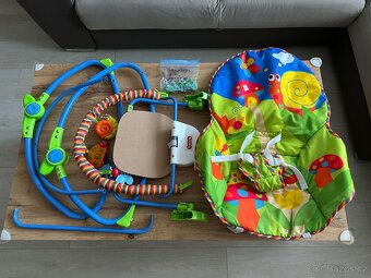 iBaby houpátko/sedátko od miminka po batole 3v1 Beruška - 4