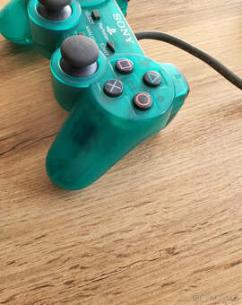 Ovladač Sony playstation 1, scph-1200, green - 4