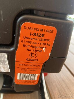 Otočná autosedačka Britax Dualfix - 4