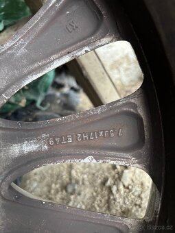 Alu r17 škoda 205/50/17 zimni pneu - 4