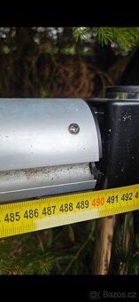 Naviják na bazénovou solární plachtu , hliník, stavitelný - 4