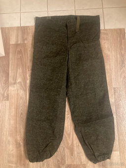 pracovní maskáče, tzv. špíny, čutora, kukla, ponožky - 4