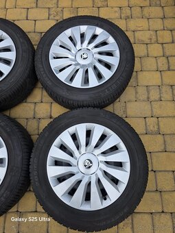 Kola zimní sada s poklicemi 5x112 16" Octavia 4 - 4