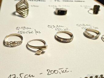 ⭐ STŘÍBRNÉ PTSTENY A NÁRAMKY 925/1000 ⭐ - 4