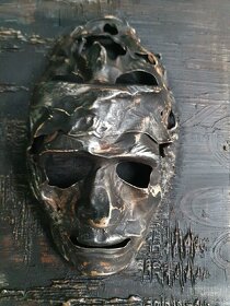 Plastika - obraz Dvě tváře - Zoda Mikalazoda. - 4