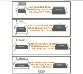 Potahy na sedací soupravu - 4