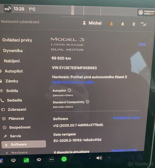 TESLA MODEL 3,LONG RANGE,DUAL MOTOR,69 tkm, 6/2021, 254 kW - 4