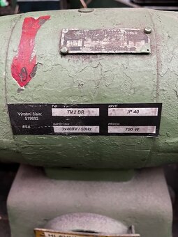 Dvoukotoučová bruska stolní - 4