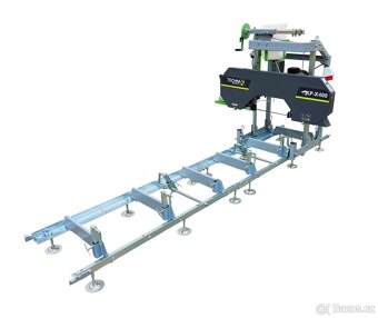 Kmenová pásová pila TECHNIX KP-X400 - katr - 4