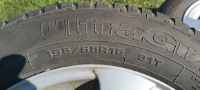 ALU kola + zimní pneu 195/65 R15 - 4