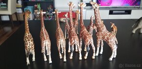 Schleich Safari žirafa velbloud zebra zebry - 4