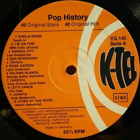 Various – K-tel Pop History 1968-1976 (2 LP) - 4