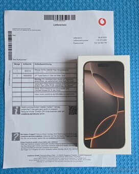 iPhone 16 Pro 256GB Desert NOVÝ NEROZBALENÝ - 4